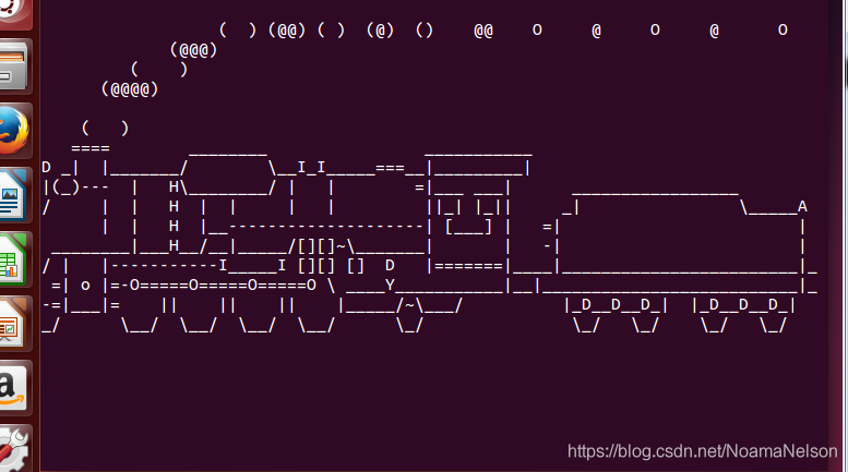 Linux 发行版 Debian 让来自玩小火车 sl命令在终端下运行-视频版